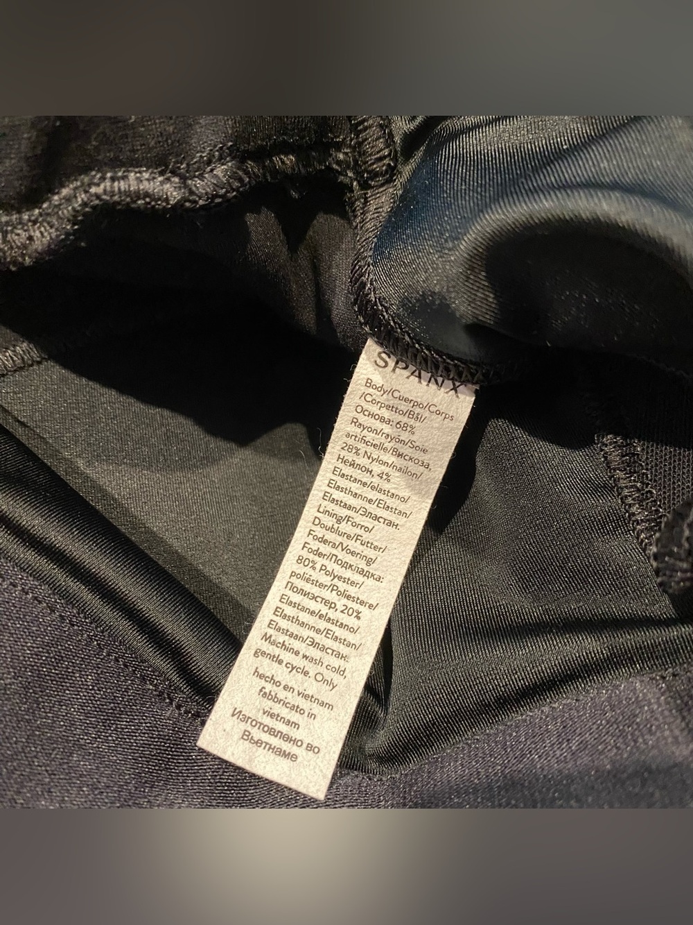 (M) Spanx Perfect Pant Joggers Black Medium Ponte Business Casual Pull-on - Picture 9 of 15